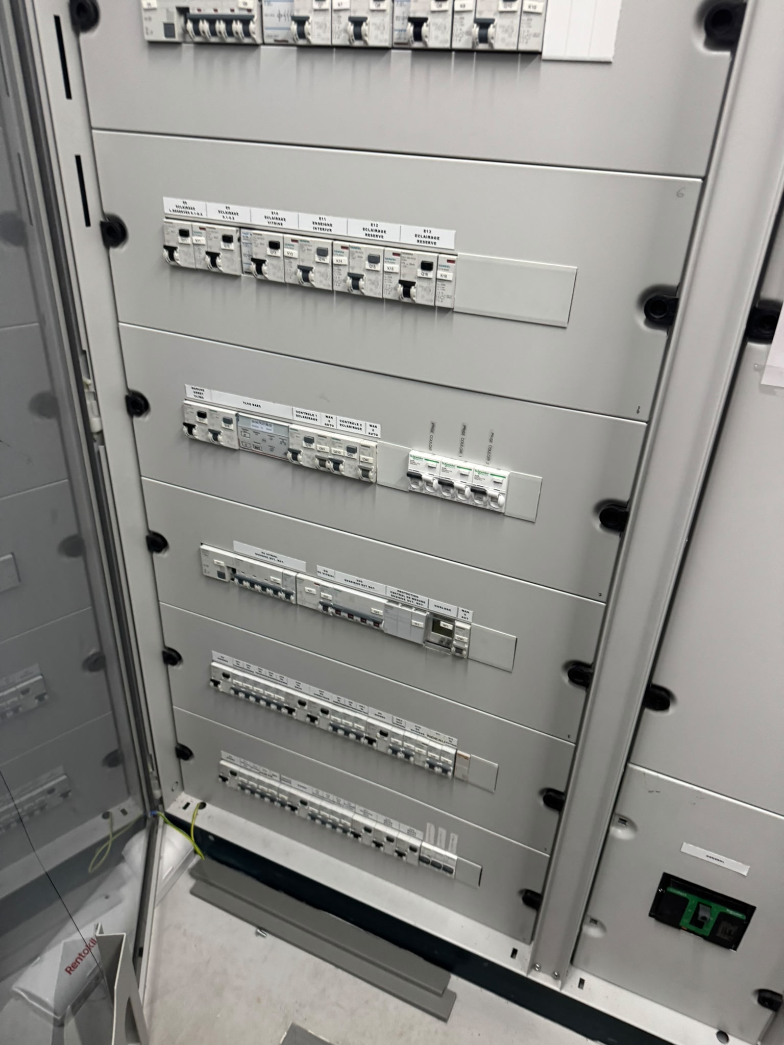Tableau électrique installé par Erbi Elec